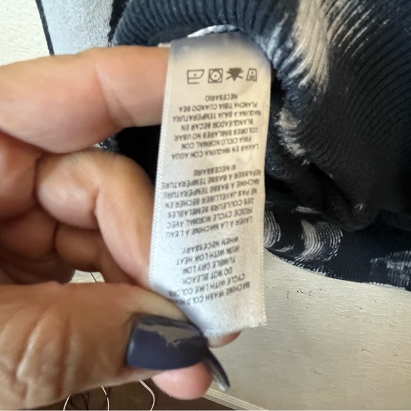 SIWY Kenzie In Adaption Monochrome Artistic Oversized Hoodie SZ L - Picture 11 of 13